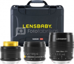 LENSBABY PRO KIT WITH VELVET 85, BURNSIDE 35 & TWIST 60 FOR CANON EF