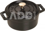 Staub Mini Cocotte 10cm round black, cast iron