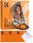 K&F Concept K&F 100MM, handheld trailing effect filter with three vacuum cleaning cloths,NANO-B series