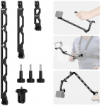 Neewer Aluminum Alloy Extension Arm (11.8&rdquo;/6.5&rdquo;/3.3&rdquo;) Set