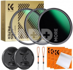 K&F Concept 49MM CPL+MCUV+ND1000+Lens Cap Circular Polarizing Filter MCUV Protection Neutral Density