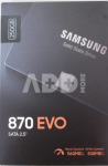 SALE OUT. Samsung SSD 870 EVO 500GB SATA III 2.5 inch | SALE OUT. | Samsung SSD | 870 EVO | 500 GB | SSD form factor 2.5" | Solid-state drive interface SATA III | DAMAGED PACKAGING | Read speed 560 MB/s | Write speed 530 MB/s