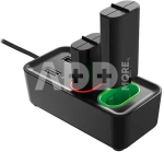 Dual Charger and Hub for XBOX