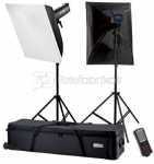 Falcon Eyes Studio Flash Set TFK-2400L with LCD Display