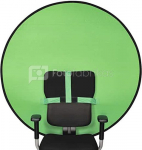 Hama foldable Background Chairy green &Oslash; 130cm