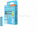 Įkraunamos baterijos Panasonic ENELOOP Lite BK-4LCCE/2DE, 550 mAh 3000 (2xAAA)