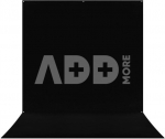 Westcott X Drop Pro Wrinkle Resistant Backdrop Rich Black Sweep (8' x 13')