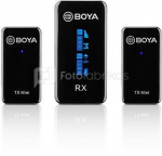 Boya Ultra Compact Dual-Channel Wireless Microphone BY-XM6-S2 Mini