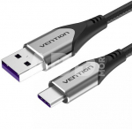 Cable USB-C to USB 2.0 Vention COFHG, FC 1.5m (grey)