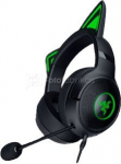 Razer Headset Kraken Kitty V2 Microphone, Black, Wired, On-Ear, Noise canceling