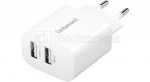 Intenso Power Adapter W24AA wei&szlig; 2x USB-A 24W