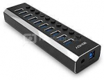 I/O HUB USB3 10PORT/43370 LINDY