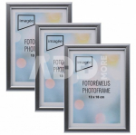 Rėmelių komplektas IMAGEE 13x18 3 vnt plast Silver | 14mm