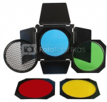 StudioKing Barndoor SK-BD95 for 9.5 cm Studio Flash