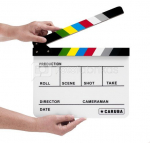 Caruba Professionele Director Clapper white/Color (whiteboard stift)