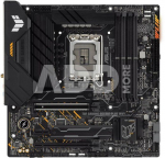 Asus TUF GAMING B660M-PLUS WIFI Processor family Intel, Processor socket LGA1700, DDR5 DIMM, Memory slots 4, Supported hard disk drive interfaces SATA, M.2, Number of SATA connectors 4, Chipset B660, mATX