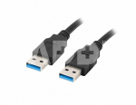 Lanberg Kabel USB -A M/M 3.0 0.5m czarny