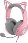 Razer Headset Kraken Kitty V2 Microphone, Quartz, Wired, On-Ear, Noise canceling