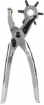 Děrovačka na kůži 9" Deli Tools EDL1919C (stř&iacute;brn&aacute;)