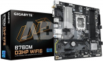 Mainboard|GIGABYTE|Intel B760 Express|LGA1700|Micro-ATX|Memory DDR5|Memory slots 4|2xPCI-Express 3.0 1x|1xPCI-Express 4.0 16x|2xM.2|1x15pin D-sub|1xHDMI|1xDisplayPort|2xUSB 2.0|3xUSB 3.2|1xUSB-C|1xPS/2|1xRJ45|3xAudio port|B760MD3HPWIFI61.0