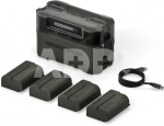 Tilta DMW-BLK22 Charging Station Battery Kit (4 Batteries) - Green