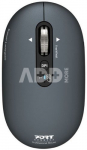 PORT CONNECT Mouse | PURE MAC | Wireless | Bluetooth | Gray