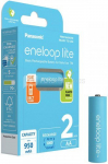 Įkraunamos baterijos Panasonic ENELOOP Lite BK-3LCCE/2BE, 950 mAh 3000 (2xAA)
