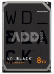HDD|WESTERN DIGITAL|Black|8TB|SATA|256 MB|7200 rpm|3,5"|WD8001FZBX