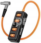 ZGCINE LM-P4Lemo 2Pin Male to 4 Dtap Port Splitter Adapter