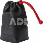 Artisan & Artist I ACAM-LPL140 I Full Leather Lens Pouch (M) Black