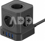 Newell GaN Power Cube 9in1 - black