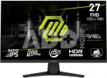 LCD Monitor|MSI|MAG 274F|27"|Gaming|Matte|Panel IPS|1920x1080|16:9|200Hz|0.5 ms|Colour Black|MAG274F