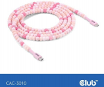 CABLE USB-C TO USB-C/PINK CAC-3010 CLUB3D
