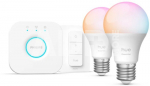 Philips Hue E WCA 806 A60 2kit SW EU | E27 | 8 W | 16 million colors, White and colored light