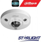 FishEye 360&deg; 4K IP kam.12MP(4000x3000) STARLIGHT STARVIS sensor. 25fps, H.265, IR, IP67, IK10, PoE