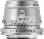 TTArtisan 35mm F1.4 APS-C Fuji FX silver