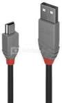 CABLE USB2 A TO MINI-B 1M/ANTHRA 36722 LINDY