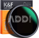 K&F Concept 82mm, ND3-1000, ultra-thin variable ND, Waterproof, Green Coated