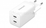 Intenso Power Adapter W40CC GaN wei&szlig; 2x USB-C 40W