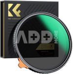 K&F Concept K&F 82MM Variable ND Filter True Color ND2-ND32 with 28 Layers of Anti-reflection Green Film