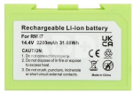 Akumuliatorius prietaisams IROBOT Roomba i7, 14.4V, 2.2Ah, Li-ion