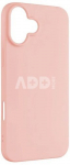Fixed Story | Back cover | Apple | iPhone 16 Plus | Rubberized | Pink