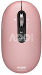PORT CONNECT Mouse | PURE MAC | Wireless | Bluetooth | Pink