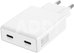 PDPlug Slim Dual 65W GaN White