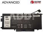 Ne&scaron;iojamo kompiuterio baterija DELL K5XWW, 7270mAh, Extra Digital Advanced