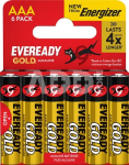 Energizer battery Eveready Gold AAA/LR03 DHP6