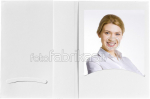 1x100 Daiber Folders Passport Pic. w. CD archieve, 10x15 white