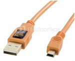 Tether Tools TetherPro USB 2.0 A/MiniB 5 Pin 4,6m orange