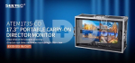 SEETEC MONITOR ATEM173S-CO 17.3" W. SDI
