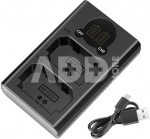 NEEWER DL-FZ100 Dual Battery Charger for NP-FZ100-S Batteries